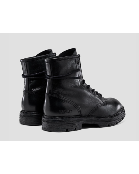 Ανδρικό Δερμάτινο Αρβυλάκ REPLAY COWAN RC880001L ΜΠΟΤΑΚΙΑ