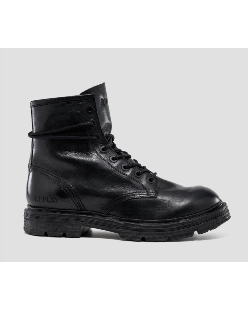Ανδρικό Δερμάτινο Αρβυλάκ REPLAY COWAN RC880001L ΜΠΟΤΑΚΙΑ