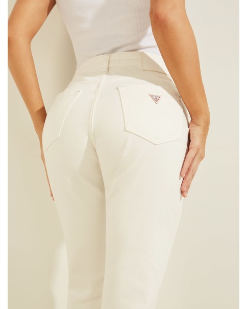 Jean Παντελόνι GUESS WHITE GIRLY W1BA16D4IF1 JEANS