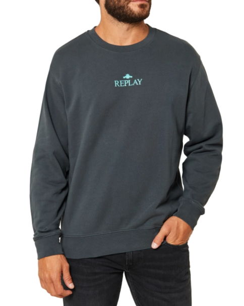 Ανδρικό Φούτερ Crewneck Replay M6962 SWEATSHIRTS & HOODIES
