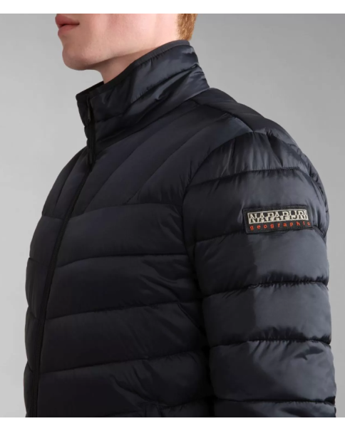 Ανδρικό Μαύρο Μπουφάν Napapijri AERONS S NP0A4GJN0411 JACKETS