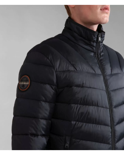 Ανδρικό Μαύρο Μπουφάν Napapijri AERONS S NP0A4GJN0411 JACKETS