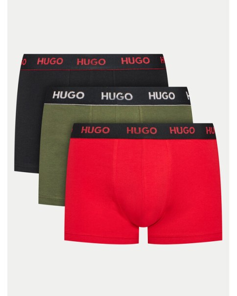 Μποξεράκια Σετ 3 Τεμ. HUGO Trunk Triplet Design 50517894
