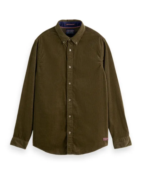 Ανδρικό Πουκάμισο Κοτλέ SCOTCH & SODA 169061 Ανδρικό Πουκάμισο Κοτλέ SCOTCH & SODA 169061