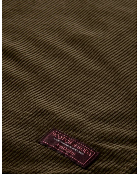 Ανδρικό Πουκάμισο Κοτλέ SCOTCH & SODA 169061 Ανδρικό Πουκάμισο Κοτλέ SCOTCH & SODA 169061