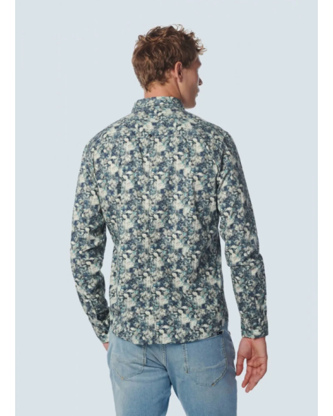 Ανδρικό Πουκάμισο No Excess 22431112 Steel