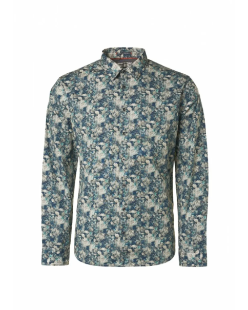 Ανδρικό Πουκάμισο No Excess 22431112 Steel