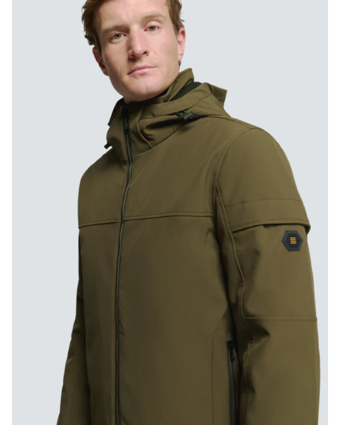 Ανδρικό Μπουφάν Καφέ No Excess 25630808 ΜΠΟΥΦΑΝ