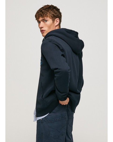 Ζακέτα Φούτερ με Γούνα Pepe Jeans PM582245 Dulwich ΖΑΚΕΤΕΣ