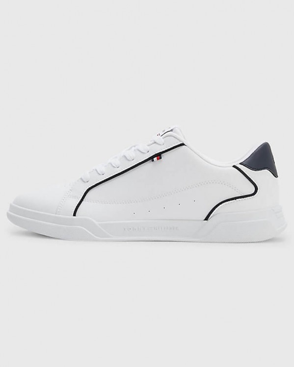 Λευκά Δερμάτινα Sneaker Tommy Hilfiger FM0FM04429 CASUAL-SNEAKERS