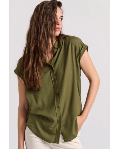 Γυναικείο Πουκάμισο Funky Buddha FBL009-100-05 Γυναικείο Πουκάμισο Funky Buddha FBL009-100-05