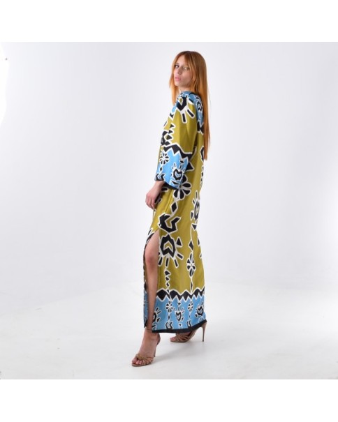 Φόρεμα Maxi Σατέν patere e pathos P2313922 Φόρεμα Maxi Σατέν patere e pathos P2313922