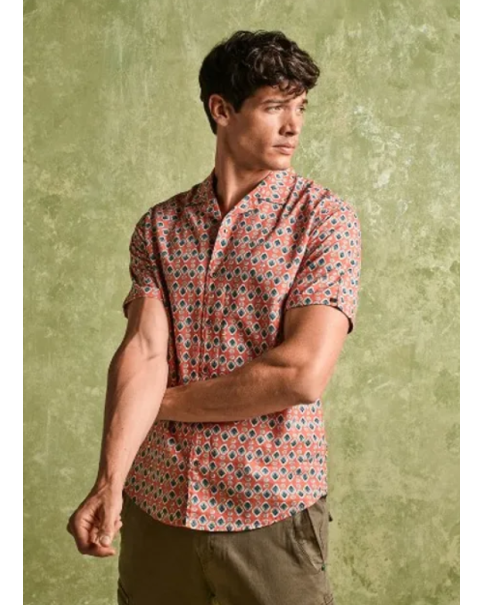 Ανδρικό Πουκάμισο Κοντό Μανίκι No Excess 19460356 ΠΟΥΚΑΜΙΣΑ ΚΟΝΤΟ ΜΑΝΙΚΙ