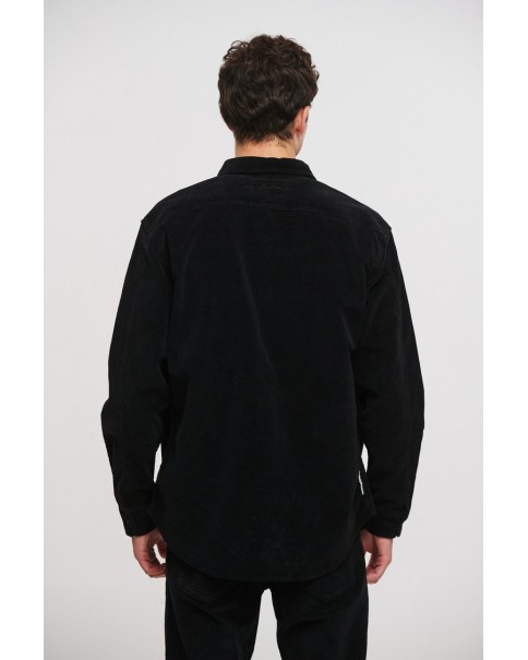 Ανδρικό Overshirt Πουκάμισο Κοτλέ Royal Denim Over-5061 Black OVERSHIRT Ανδρικό Overshirt Πουκάμισο Κοτλέ Royal Denim Over-5061 Black OVERSHIRT