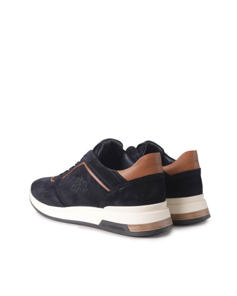 Ανδρικά Παπούτσια La Martina LFM242.060.3200 Navy TRAINERS