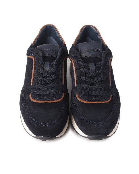 Ανδρικά Παπούτσια La Martina LFM242.060.3200 Navy TRAINERS