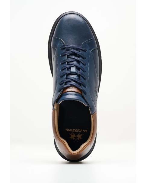 Ανδρικά Δερμάτινα Παπούτσια La Martina LFM232.001.3100 CASUAL-SNEAKERS