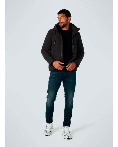 Ανδρικό Μπουφάν No Excess 21630808 Black ΜΠΟΥΦΑΝ