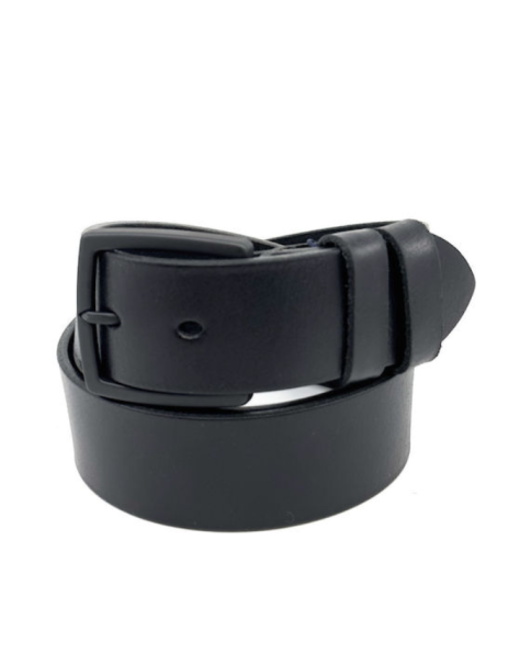 Ανδρική Δερμάτινη Ζώνη Legend L-212 BLACK