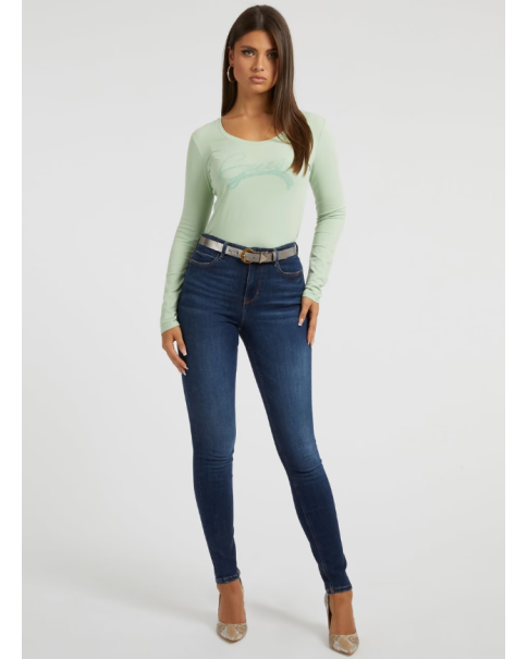 Jean Παντελόνι Guess Skinny High W2YA46D4Q03 JEANS Jean Παντελόνι Guess Skinny High W2YA46D4Q03 JEANS