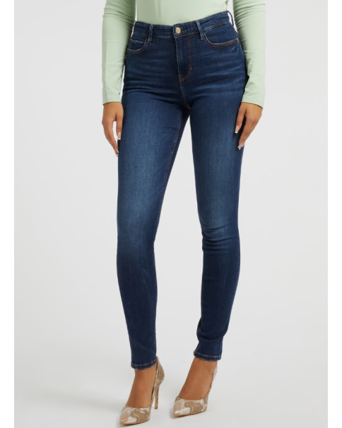 Jean Παντελόνι Guess Skinny High W2YA46D4Q03 JEANS Jean Παντελόνι Guess Skinny High W2YA46D4Q03 JEANS
