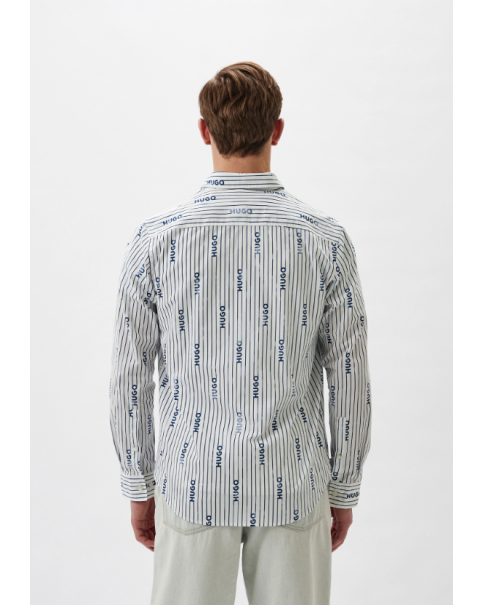 Ανδρικό Πουκάμισο HUGO Emero 50508614 ΠΟΥΚΑΜΙΣΑ ΜΑΚΡΥ ΜΑΝΙΚΙ