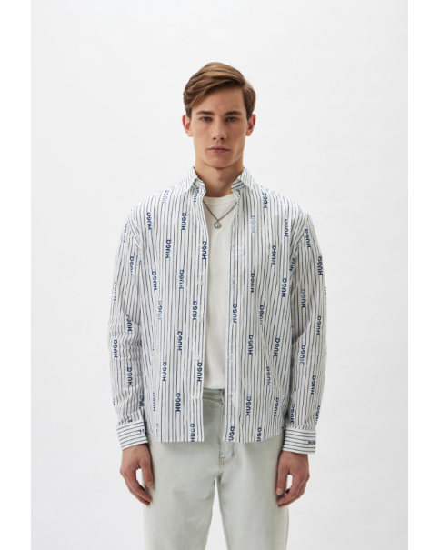 Ανδρικό Πουκάμισο HUGO Emero 50508614 ΠΟΥΚΑΜΙΣΑ ΜΑΚΡΥ ΜΑΝΙΚΙ