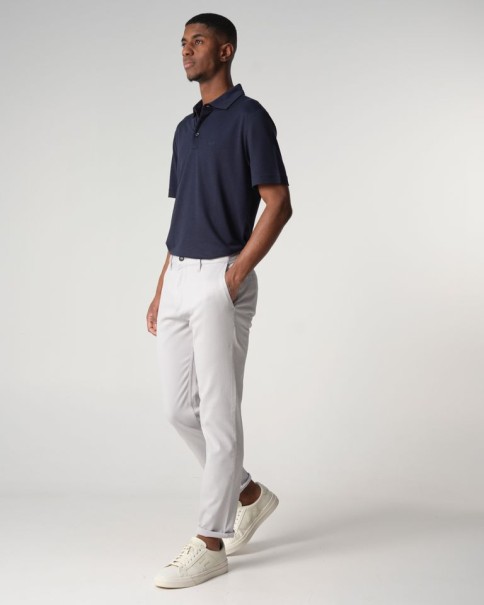 Ανδρικό Παντελόνι Chino_tapered Boss 50513028 050 ice