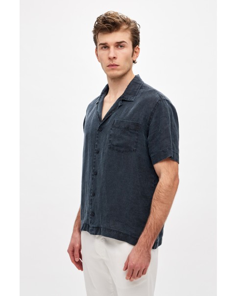 Ανδρικό Πουκάμισο Dirty Laundry Byron Shirt DLMS000105 ΠΟΥΚΑΜΙΣΑ ΚΟΝΤΟ ΜΑΝΙΚΙ