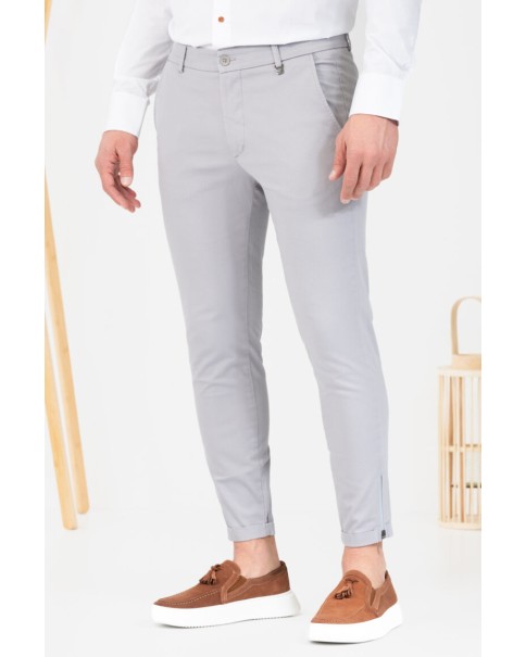 Ανδρικό Παντελόνι Chino Vittorio 500-24-ALTO Grey