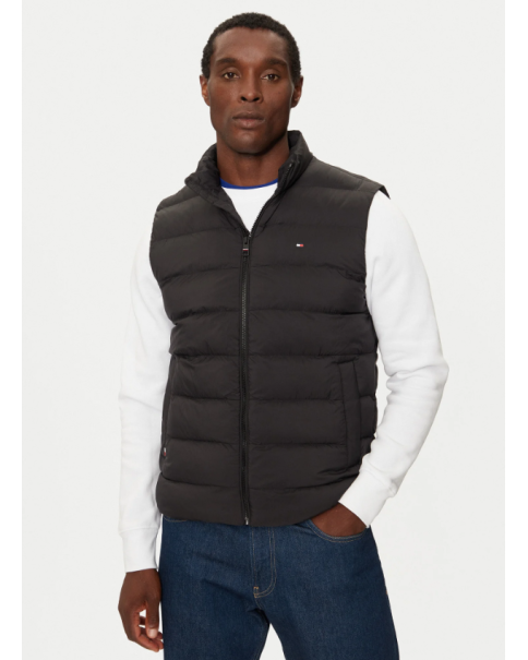 Αμάνικο Μαύρο Μπουφάν Tommy Hilfiger MW0MW37255
