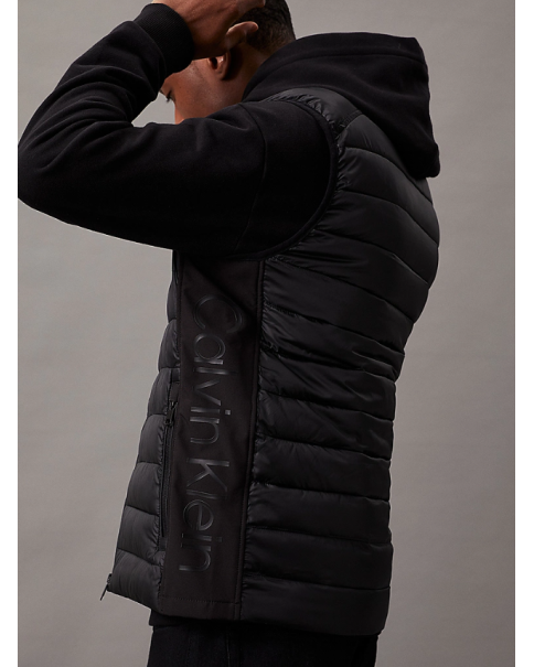 Αμάνικο Μαύρο Μπουφάν Calvin Klein K10K108292