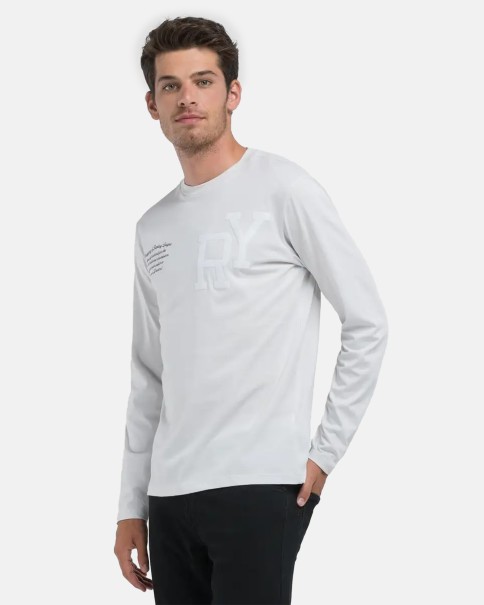 Μπλούζα Μακρυμάνικη Ανδρική Replay M6942 2660 563