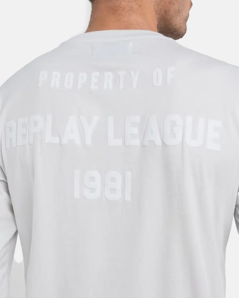 Μπλούζα Μακρυμάνικη Ανδρική Replay M6942 2660 563