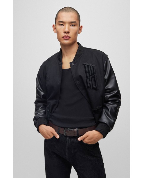 Δερμάτινη Ζώνη HUGO Gelio-B 50503404 202