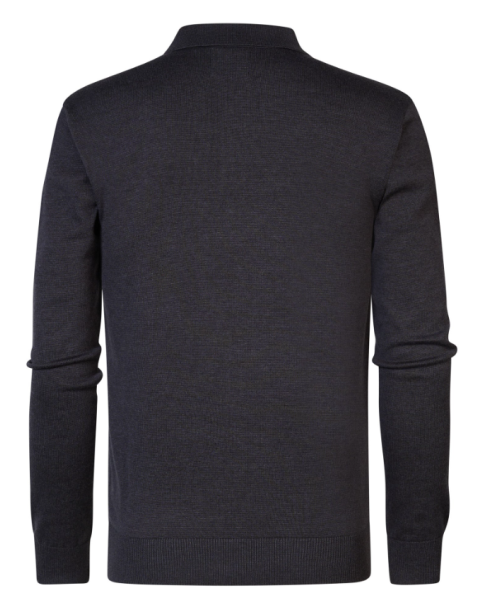 Ανδρικό Βαμβακερό Πλεκτό Petrol polo M3040-KWC204 ΠΛΕΚΤΑ