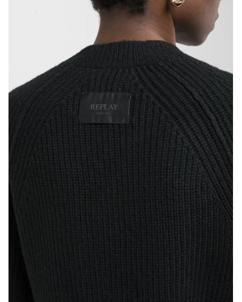 Γυναικείο Πουλόβερ V Replay DK3307 ΠΛΕΚΤΑ Γυναικείο Πουλόβερ V Replay DK3307 ΠΛΕΚΤΑ