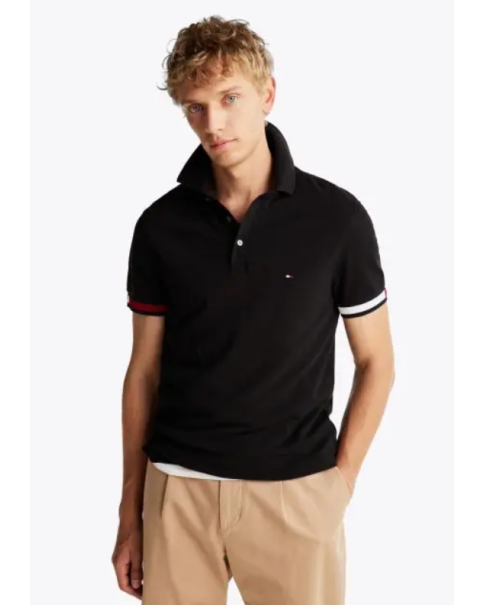Ανδρική Μπλούζα Πόλο Tommy Hilfiger MW0MW37518 ΜΠΛΟΥΖΕΣ POLO