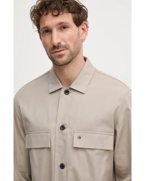 Ανδρικό OverShirt Calvin Klein K10K113815 Cotton Blend OVERSHIRT Ανδρικό OverShirt Calvin Klein K10K113815 Cotton Blend OVERSHIRT