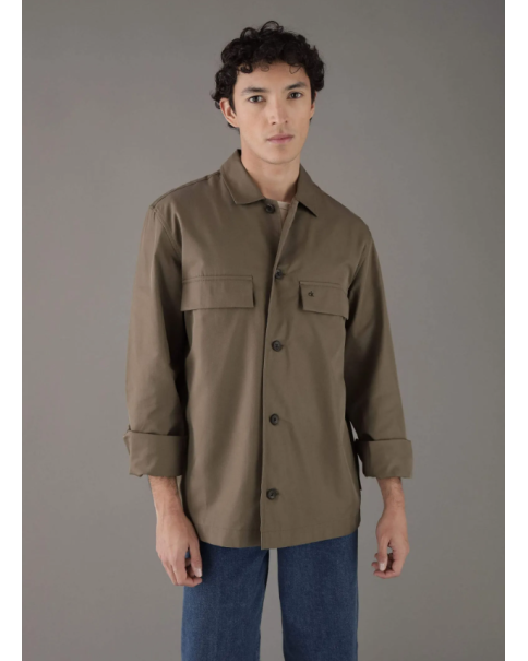 Ανδρικό OverShirt Calvin Klein K10K113815 Cotton Blend OVERSHIRT Ανδρικό OverShirt Calvin Klein K10K113815 Cotton Blend OVERSHIRT