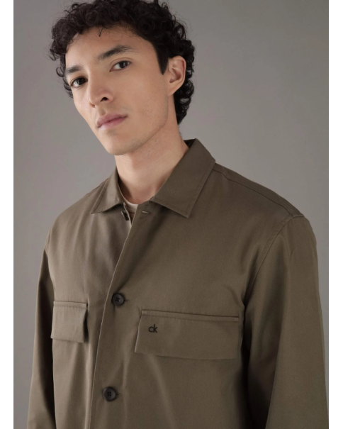 Ανδρικό OverShirt Calvin Klein K10K113815 Cotton Blend OVERSHIRT Ανδρικό OverShirt Calvin Klein K10K113815 Cotton Blend OVERSHIRT