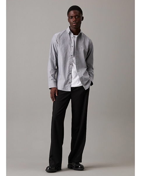 Ανδρικό Πουκάμισο Calvin Klein K10K113614 Oxford Grey ΠΟΥΚΑΜΙΣΑ ΜΑΚΡΥ ΜΑΝΙΚΙ Ανδρικό Πουκάμισο Calvin Klein K10K113614 Oxford Grey ΠΟΥΚΑΜΙΣΑ ΜΑΚΡΥ ΜΑΝΙΚΙ