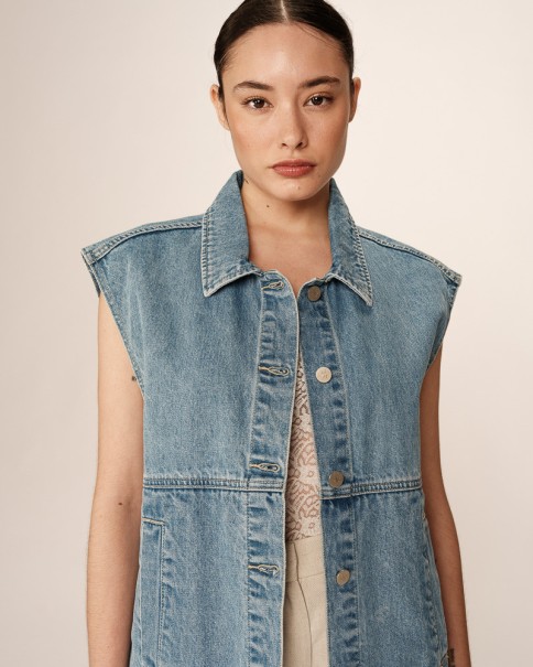 Γυναικείο Jean Πουκάμισο Grace & Mila PAULETTE ΠΟΥΚΑΜΙΣΑ