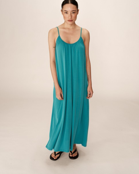 Φόρεμα Modal Grace & Mila Pivoine Aqua ΦΟΡΕΜΑΤΑ & ΦΟΥΣΤΕΣ Φόρεμα Modal Grace & Mila Pivoine Aqua ΦΟΡΕΜΑΤΑ & ΦΟΥΣΤΕΣ