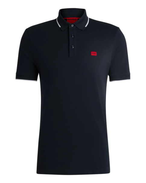 Ανδρική Μπλούζα Πόλο HUGO Deresino232 50490775 405 Ανδρική Μπλούζα Πόλο HUGO Deresino232 50490775 405