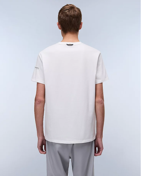 Ανδρική Μπλούζα Μονόχρωμη Napapijri Badge NP0A4I3N206 T-SHIRTS