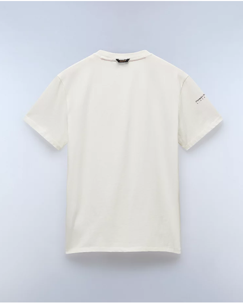 Ανδρική Μπλούζα Μονόχρωμη Napapijri Badge NP0A4I3N206 T-SHIRTS