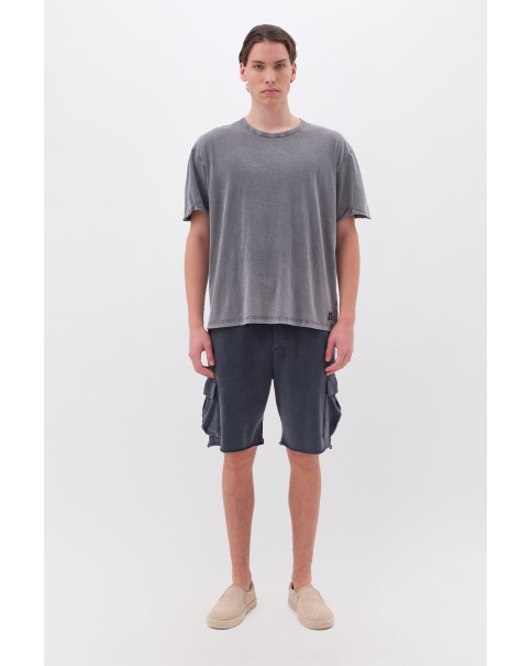 Ανδρική Φούτερ Βερμούδα Cargo Dirty Laundry DLMSB000095 ΒΕΡΜΟΥΔΕΣ