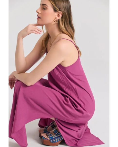 Φόρεμα Maxi Funky Buddha FBL011-120-13 Sangria ΦΟΡΕΜΑΤΑ & ΦΟΥΣΤΕΣ Φόρεμα Maxi Funky Buddha FBL011-120-13 Sangria ΦΟΡΕΜΑΤΑ & ΦΟΥΣΤΕΣ