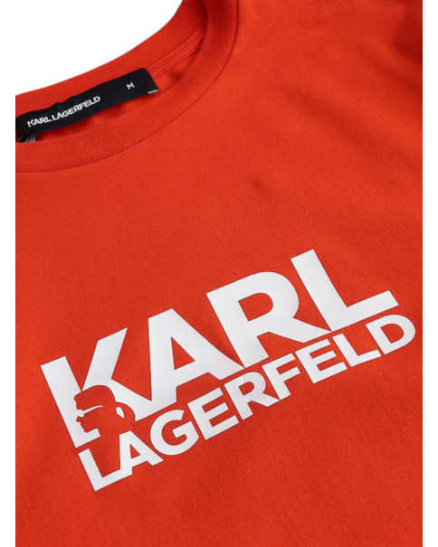 Ανδρική Μπλούζα Orange Karl Lagerfeld 755087 552235 300 T-SHIRTS